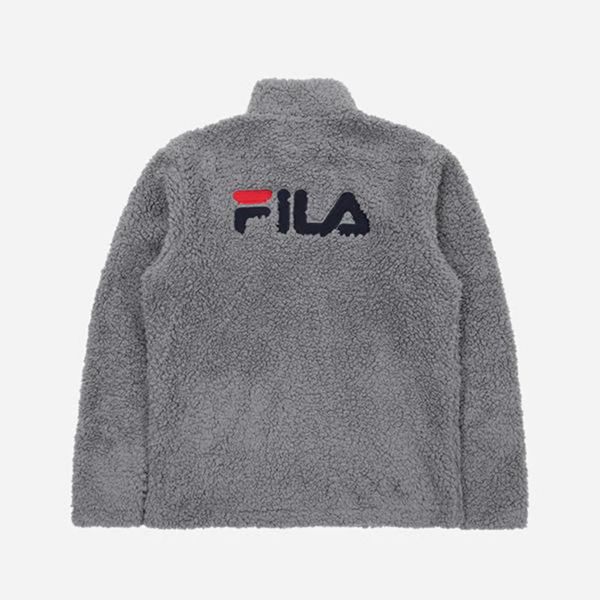 Fila Crema Men's Jackets - Grey,NZ 241-48206